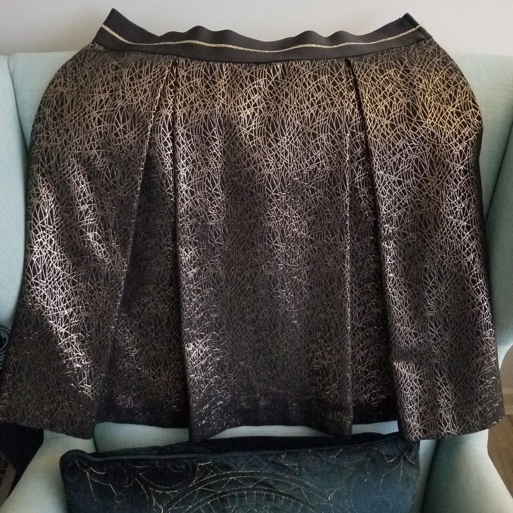 Vince Camuto Golden Era Skirt, sz 10